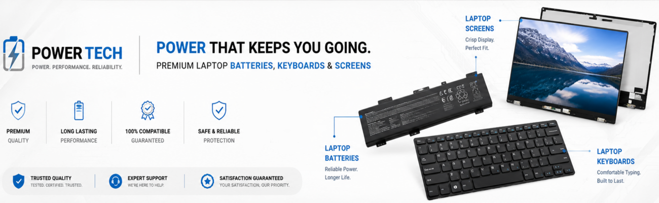 Laptop replacements banner